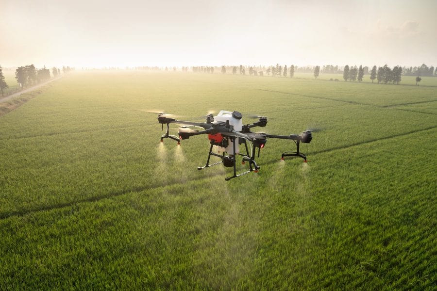 The Future of Farming with DJI Crop Spraying Drone in Auburn