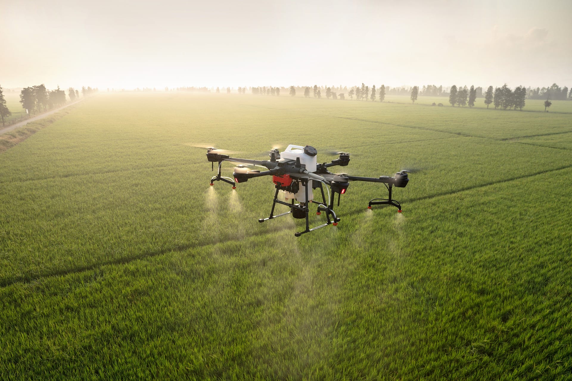 The Future of Farming With DJI Crop Spraying Drone in Auburn