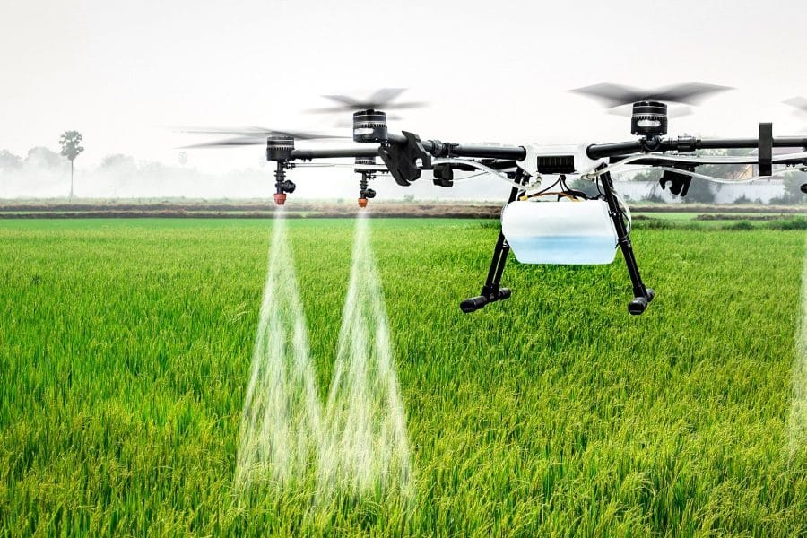 Agricultural Spray Drones in Auburn Alabama