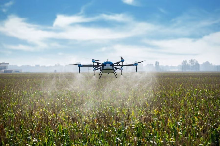 Agri Spray Drones in Auburn Alabama